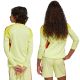 4. adidas Tiro 25 Competition Long Sleeve Kids' Goalkeeper Jersey Yellow and Red KJN2020