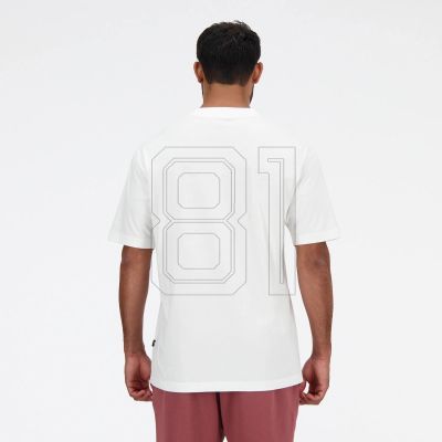 6. New Balance S/S Brand T-Sh M MT41524WT T-shirt