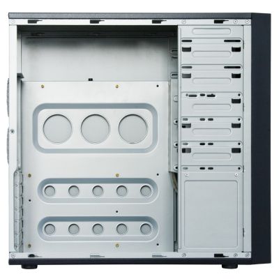 2. Chieftec CQ-01B-U3-OP Midi Tower Computer Security & Mounts Black