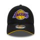 2. New Era 9FORTY NBA LA Los Angeles Lakers Microfibre Black Cap - 60771855