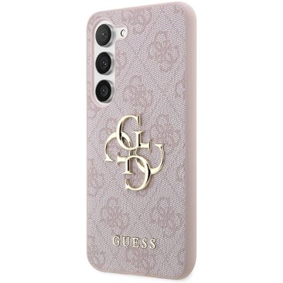 2. Guess GUHCS23S4GMGPI S23 S911 pink/pink hardcase 4G Big Metal Logo