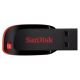2. SanDisk Cruzer Blade SDCZ50-064G-B35 pendrive (64GB; USB 2.0; black)