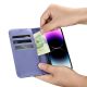 12. iCarer Wallet Case 2in1 Cover iPhone 14 Pro Max Leather Flip Cover Anti-RFID Light Purple (WMI14220728-LP)