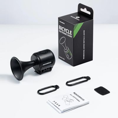 6. Rockbros 34210002001 electronic bicycle bell - black