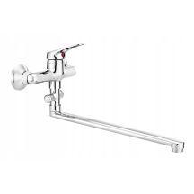Deante Neo Lobo BYU056M wall-mounted washbasin tap
