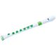 NUVO Recorder + White and Green - Soprano Recorder