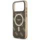 6. Guess IML 4G Background MagSafe Case for iPhone 17 Pro - Brown