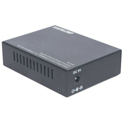 5. INTELLINET Single-Mode Gigabit Ethernet Media Converter 507349