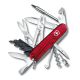 Victorinox V-1.77 25.T Pocket Knife Cyber Tool M, Red Transparent