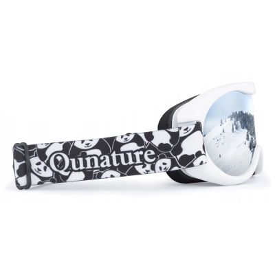 2. Qunature Panda Ski Goggles for Kids - Black/White