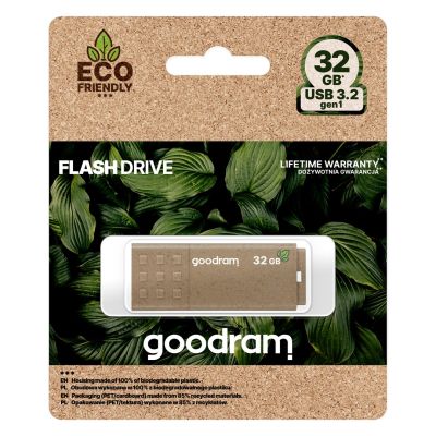 5. GOODRAM FLASHDRIVE 32GB UME3 ECO FRIENDLY USB 3.0
