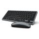 2. Inca IBK-572BT Keyboard Mouse Included RF Wireless + Bluetooth Black
