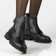 8. Women's leather ankle boots, black Filippo DBT8018