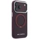 4. Karl Lagerfeld Ring Stand 360 Saffiano Classic Logo MagSafe case for iPhone 18 Pro Max / 17 Pro Max - burgundy