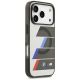 4. BMW M IML Metal Buttons Tricolor Lines MagSafe Case for iPhone 17 Pro - Gray