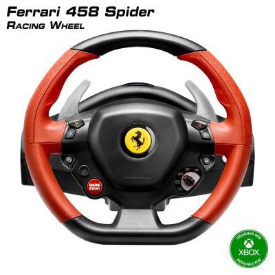 12. THRUSTMASTER FERRARI 458 SPIDER Steering Wheel 4460105 (Xbox One)
