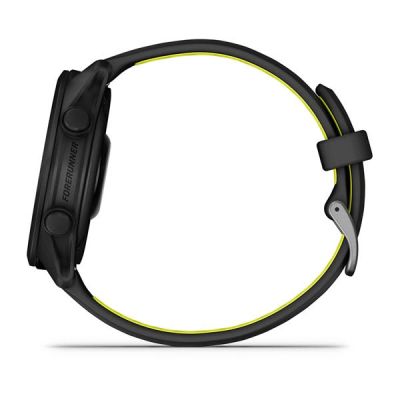 4. Garmin Forerunner 170 42.6 mm Black Amp Yellow Watch