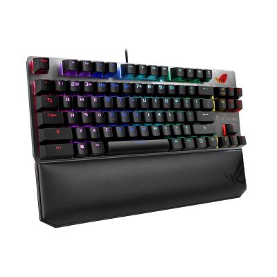 6. ASUS ROG Strix Scope NX TKL Deluxe Gaming Keyboard USB German Black, Gray