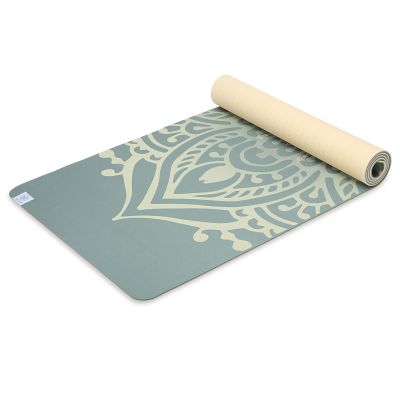 3. GAIAM TPE Yoga Mat ICEBERG SUNDIAL LAYERS 6 mm 66308