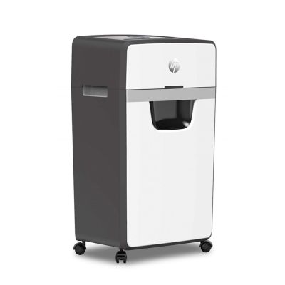 3. HP ONESHRED 16MC Shredder, micro shreds, P-5, 16 sheets, 30l, light gray, HPN280816MCON-14.