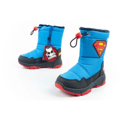 8. Leomil winter boots Superman children's snow boots warm for a boy