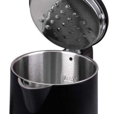 6. IDEAL KETTLE 1.7 L, STEEL BODY, POWER 1500 W, BLACK