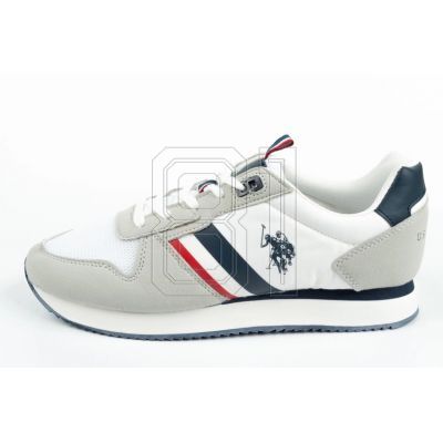 3. US Polo ASSN trainers. M NOBIL006-WHI