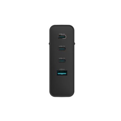 4. NATEC RIBERA GAN WALL CHARGER 3X USB-C 1X USB-A 100W BLACK