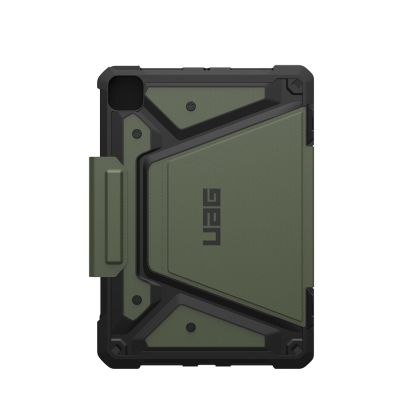 11. UAG Metropolis SE Protective Case with Holder for Apple Pencil for iPad Pro 11" M4 (2024) (olive)