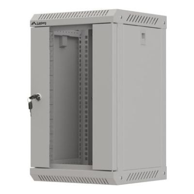 12. Lanberg WF11-3309-10S 9U Rack Wall-mounted Cabinet Gray