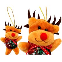 CHRISTMAS REINDEER BALL PENDANT 22CM