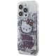 2. Hello Kitty IML Kitty On Bricks Graffiti case for iPhone 14 Pro - white