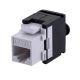 Q-LANTEC Toolless RJ45 UTP Cat.6 Keystone Module