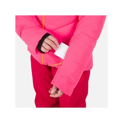 6. Rossignol Girl Staci Jkt Jacket Pink