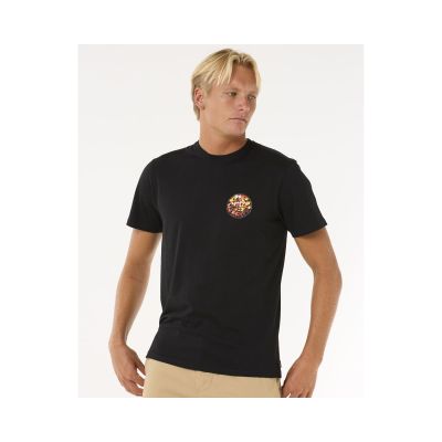 2. RIP CURL Wettie Passage Icon Tee Black
