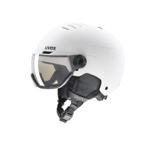 UVEX Wanted Visor pro V Ski Helmet, White Matt