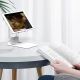 4. Wozinsky WPT-K28 Desk Stand for Phone Tablet Smartphone Holder Foldable - White