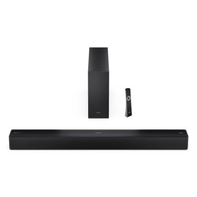 3. Sharp 2.1 Dolby Atmos/DTS Virtual:X Soundbar with Slim Wireless Subwoofer | HT-SBW310 Speaker | 330W | Bluetooth Connectivity | Wireless Connection