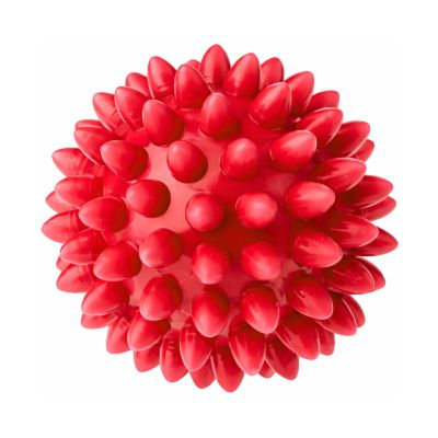 Fizjo Spiky ball for massage and rehabilitation 5.4 cm Tullo red REF852
