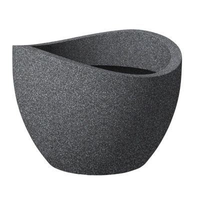 5. Scheurich 4033083250525 Outdoor Planter Potted Planter Freestanding Plastic Black