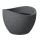 5. Scheurich 4033083250525 Outdoor Planter Potted Planter Freestanding Plastic Black