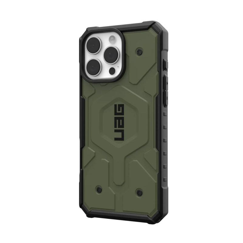 3. UAG Pathfinder Magsafe - protective case for iPhone 16 Pro Max compatible with MagSafe (olive)