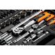 6. Neo Socket wrenches 1/4" 1/2" set 77 pcs CrV 08-915