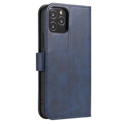 3. Magnet Case elegant flip cover case with stand function Xiaomi Redmi Note 11 Pro+ 5G (China) / 11 Pro 5G (China) / Mi11i HyperCharge / POCO X4 NFC blue