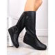 18. Leather waterproof boots insulated with sheep&#39;s wool Rieker W RKR237B
