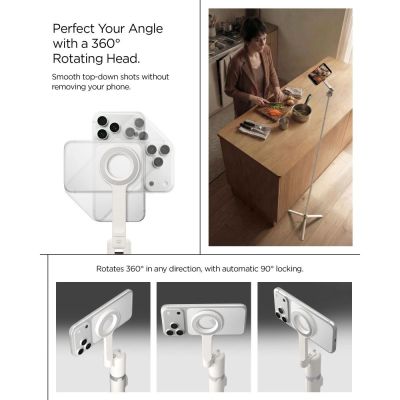 12. Spigen S582W Bluetooth Selfie Stick - Beige