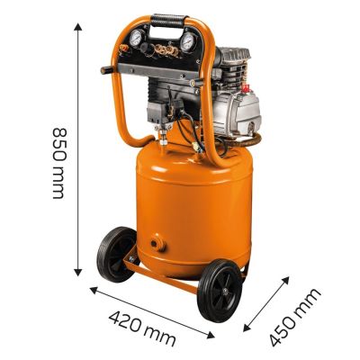 7. Vertical oil compressor 40l, 230V NEO 12K010