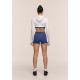 2. CASALL Performance Women's Running Hot Pants Navy Blue Training Leggings