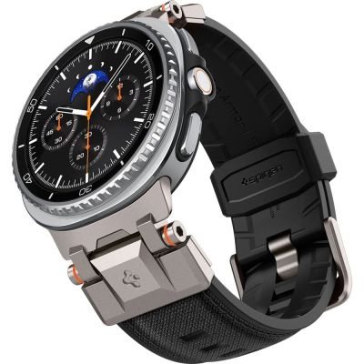 2. Spigen DuraPro Armor Strap for Samsung Galaxy Watch 40/44/46 mm - Black