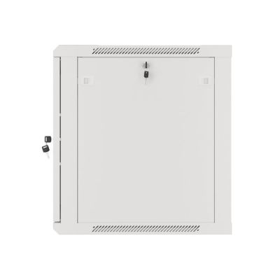 23. INSTALLATION RACK CABINET, WALL-HUNG 19" 12U 600X600, GRAY, METAL DOORS (FLAT PACK)